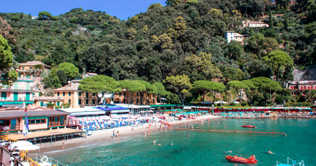 Paraggi Beach is another one of the wonderful things to do in Portofino Italy 