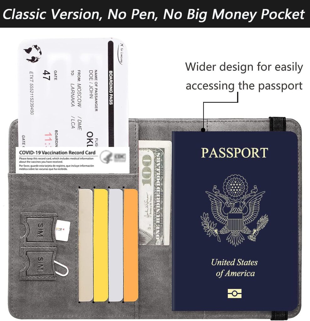 PASCACOO Passport Holder Cover Wallet Review