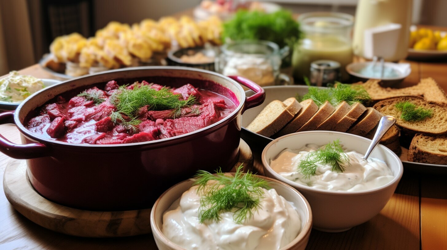 Traditional Lithuanian food