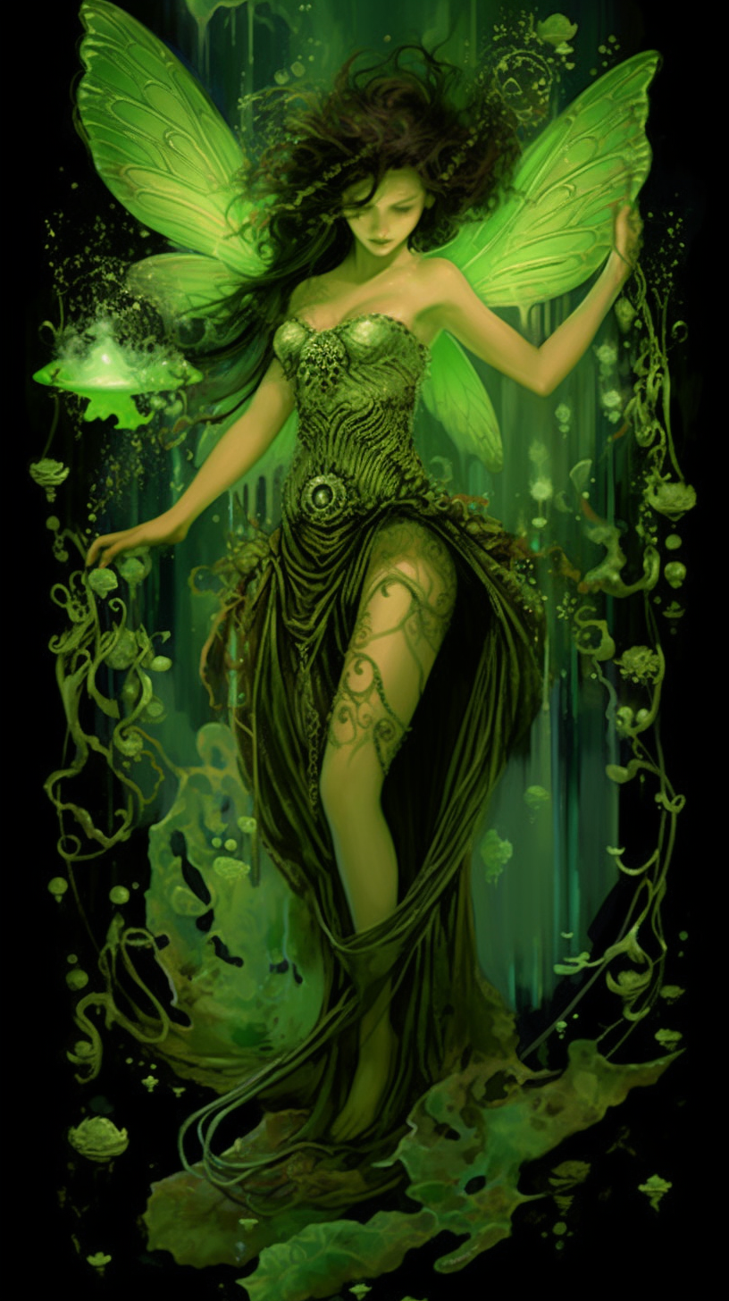 Absinthe trail green fairy