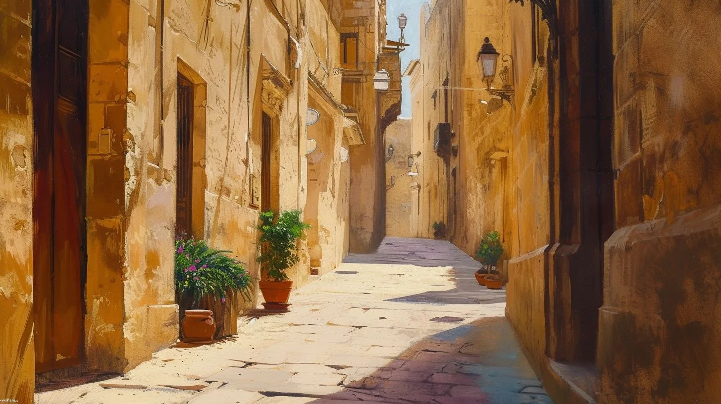 what to see and do in malta - street of Mdina